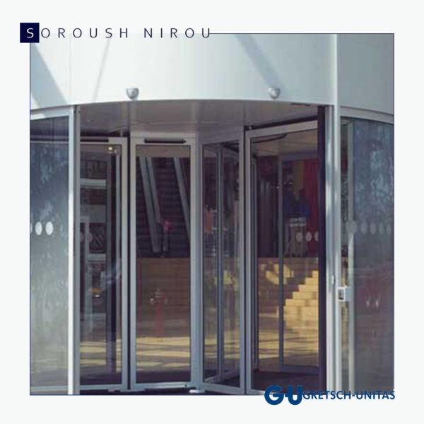 درب اتوماتیک گردان GGG all-glass